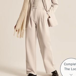 NWT ABERCROMBIE & FITCH Sloane Tailored Pant Size:29 Short